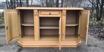 Rustikální masivní komoda - 4