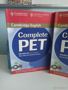 Učebnice a pracovní sešit Complete PET Cambridge - 4