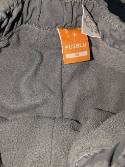 Vyteplené kalhoty - vel 92 - 4