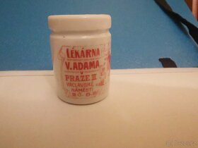 Starožitná keramická nádobka na léky - 4