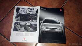 Plakát - katalog Citroen C5 - 5/2001 v CZ - TOP STAV - 4