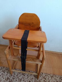 Vícefunkční dětská židlička a stoleček - 4