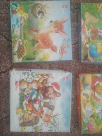 4x puzzle z bonboniérky Pomorzanka - 4