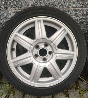 Alu kola R16,5x100, letní pneu - 4