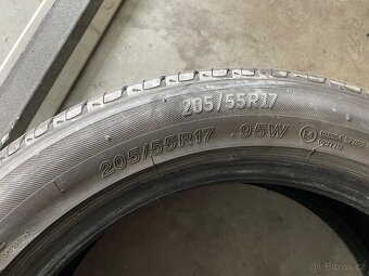 prodám letní pneumatiky 205/55/17 Apollo a Lassa sada - 4