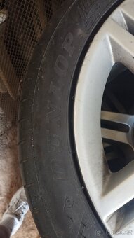 Originál Audi ALU kola s letními pneu - 4