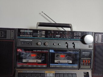 Universum CTR 4663 radiomagnetofon retro 2 kazeťák - 4
