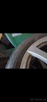 Alu kola 5x112 + zimní pneu - 4