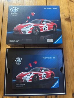 3D Puzzle Iconics: Porsche 911 GT3 Cup Salzburg design - 4