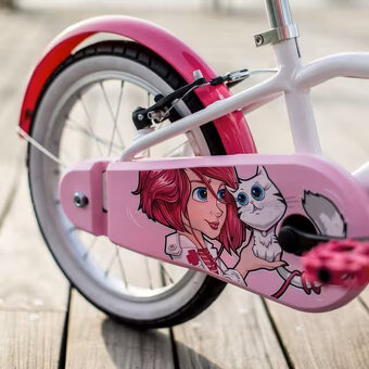 Dětské 16" kolo 500 4–6 let Doctogirl - Decathlon- jako nov - 4