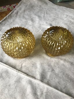 2x retro skleněné stínidlo - 4