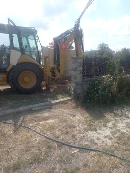 Traktorbager cat428e - 4