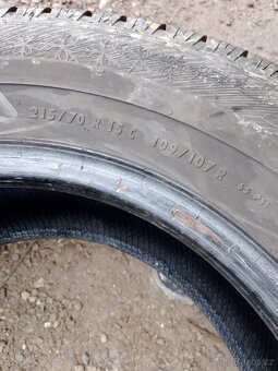 215/70/15c 109/107r Barum - zimní pneu 2ks dodávkové - 4