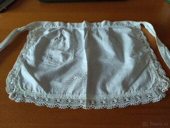 Retro zástěry šatové, do pasu,dětská zástěrka - 4