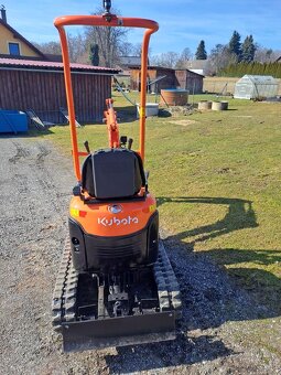 Minibagr Kubota U10-3, rv 2015 - 4