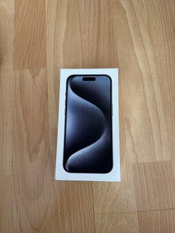 Prodám iPhone 15 Pro Blue Titanium - 4