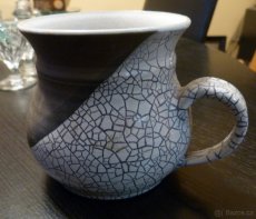 Hrníčky keramika, různá ,vázy,talíř - 4
