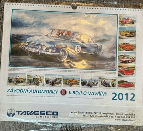 Kalendare a plakáty Tatra - ideálně prodej komplet - 4