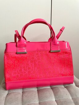 Originál růžová jarní /letní / kabelka -taška Calvin Klein - 4