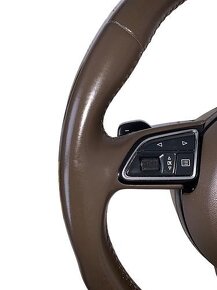 Multifunkční volant hnědá kůže Audi A6 C7 4G r.v. 2014 - 4