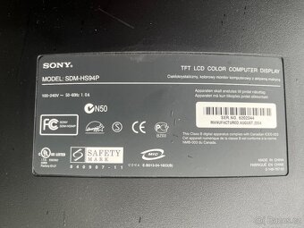 LCD monitor SONY - 4