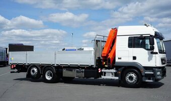 MAN TGM 26.340 - 6x2 - Valník + HR-PALFINGER PK 19.001 SLD5 - 4