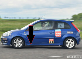 Přední krytka prahu Ford Fiesta ST150 Mk6 - 4