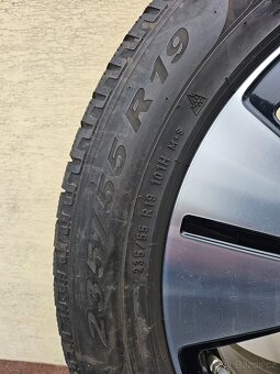 Originál ALU kola MERCEDES GLC 19" s PNEU PIRELLI - 4