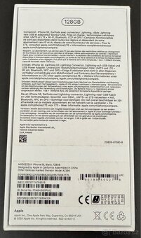 Prodám IPhone SE 2020 128GB Black - 4