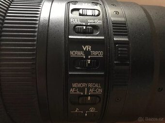 Nikon Nikkor 600 mm F4.0 AF-S VR G ED + konvertor 1.4 + 2.0 - 4