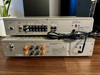 TECHNICS Hifi sestava SU 9011 + SE 9021 zesilovač+předzes. - 4