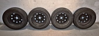 Kola / plechové disky Škoda Felicia + originální kryty kol - 4