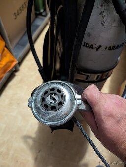 Barakuda ,potápěčska láhev, dekorace - 4