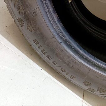 18" PNEU – 215/55/R18 – ZIMNÍ - DUNLOP - 90% a 80% vzorek - 4
