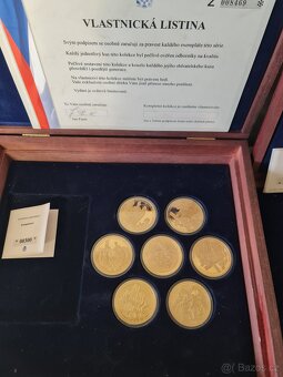 LUXUSNÍ Pozlacené cihličky korunovační klenoty - 4