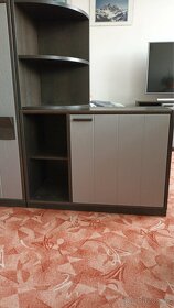 Skříně šedo tmavě zelený - 4