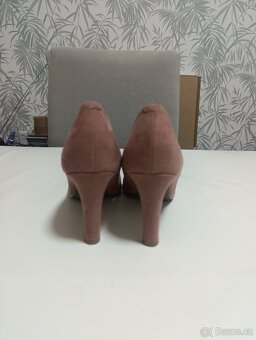 Růžové společenské boty - 4