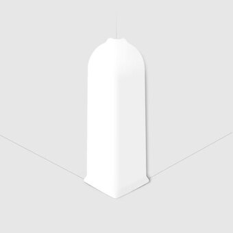 Soklová lišta bílá Afirmax BiClick - 4