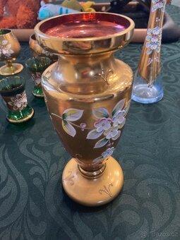 Ručně zdobené sklo, skleničky - 4