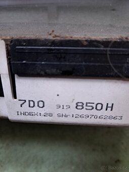 VW Transporter T4 budíky 7D0919850H - 4