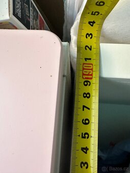Ikea divčí ruzova a chlapecká mintova skříň - 4