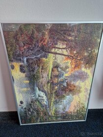 Rám se sklem na obraz/puzzle 70x50cm - 4