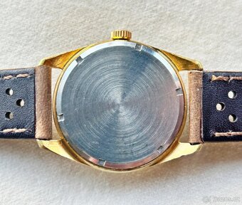 Československé mechanické vintage retro hodinky PRIM Ala Dip - 4