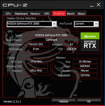 Grafická karta Gainward GeForce RTX™ 3080 Phantom - 4