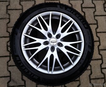 Alu kola Audi, Mercedes 5x112 R18 KRÁSNÁ SADA - 4