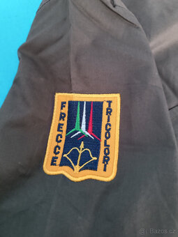 Khaki košile, s nášivkami, - 4