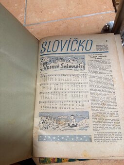 Časopis Slovíčko ročníky 1932-1938 - 4