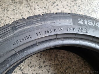 Letní pneumatiky Continental 215/45 R17 - 4
