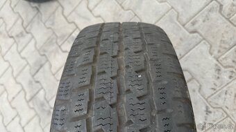 4x plechové disky 5x120 + pneu zimní 205/65 R16C - 4