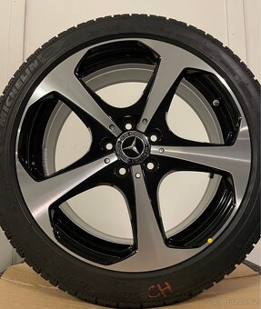 Original zimni alu kola Mercedes C r18 W205 S205 98% - 4